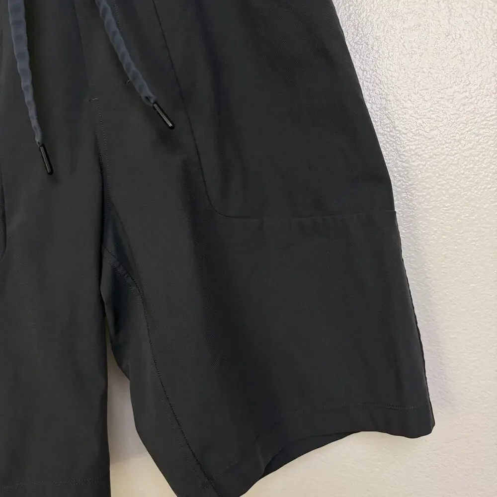 Lululemon Mens License To Train Shorts Gray Linerless 10in Workout Gym Medium